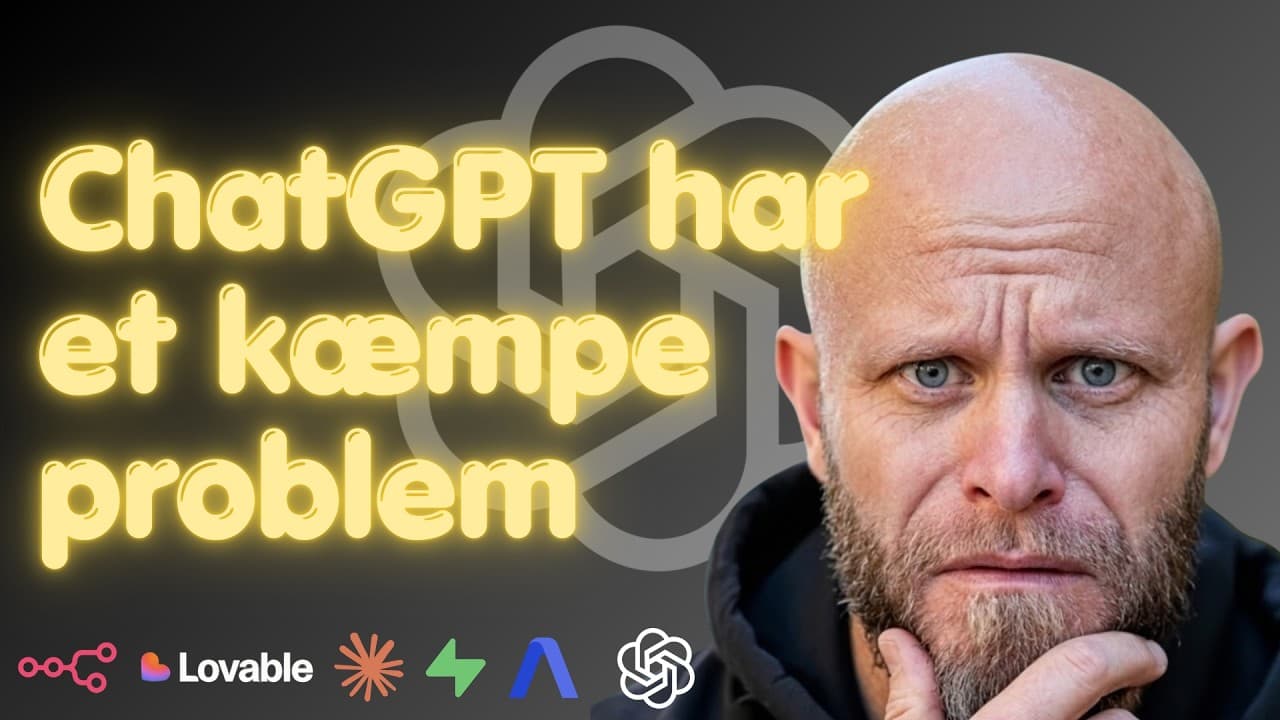 Video: ChatGPT har et stort problem (og Claude udnytter det) - FlowNordics