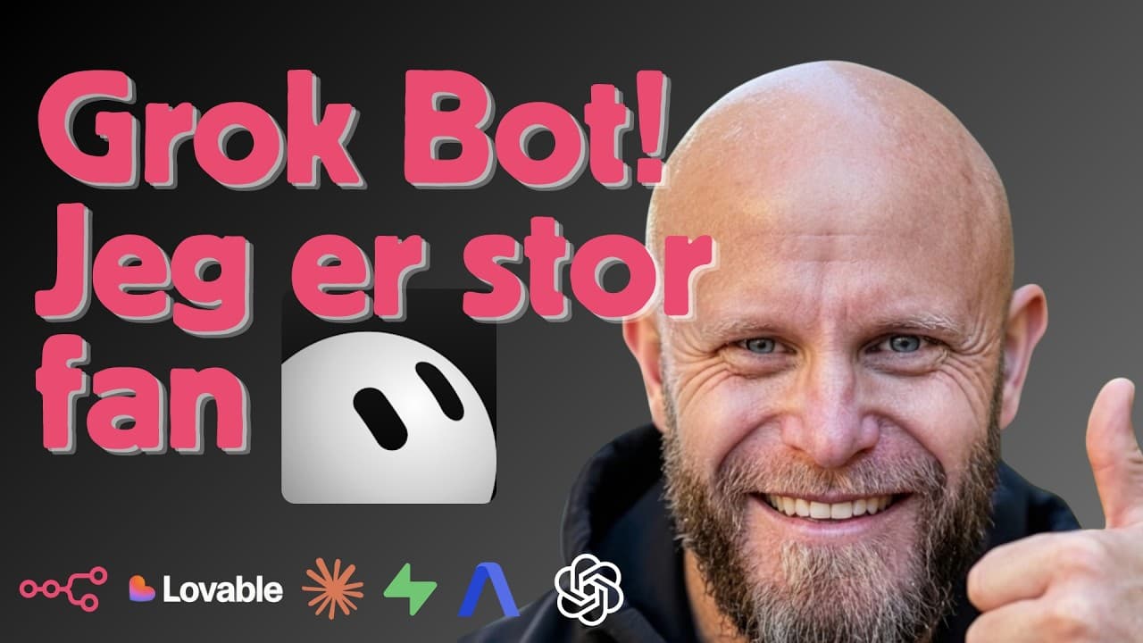 Video: 6 konkrete måder, jeg bruger Grok Bot på - FlowNordics