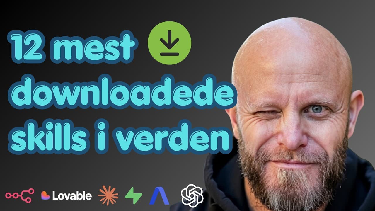 Video: De 12 mest downloadede skills i verden - FlowNordics